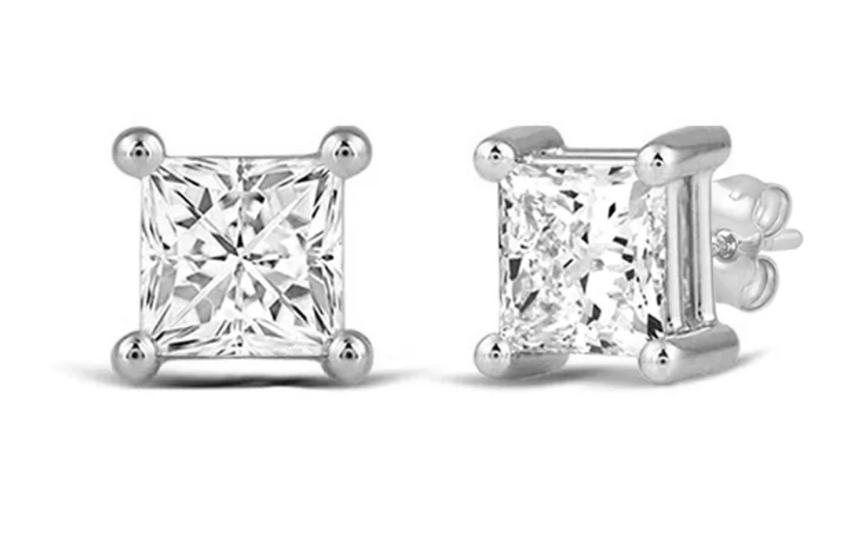 Princess Lab Grown Diamond Studs