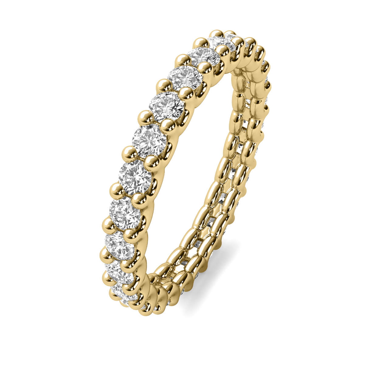 Round Eternity Ring U Prong