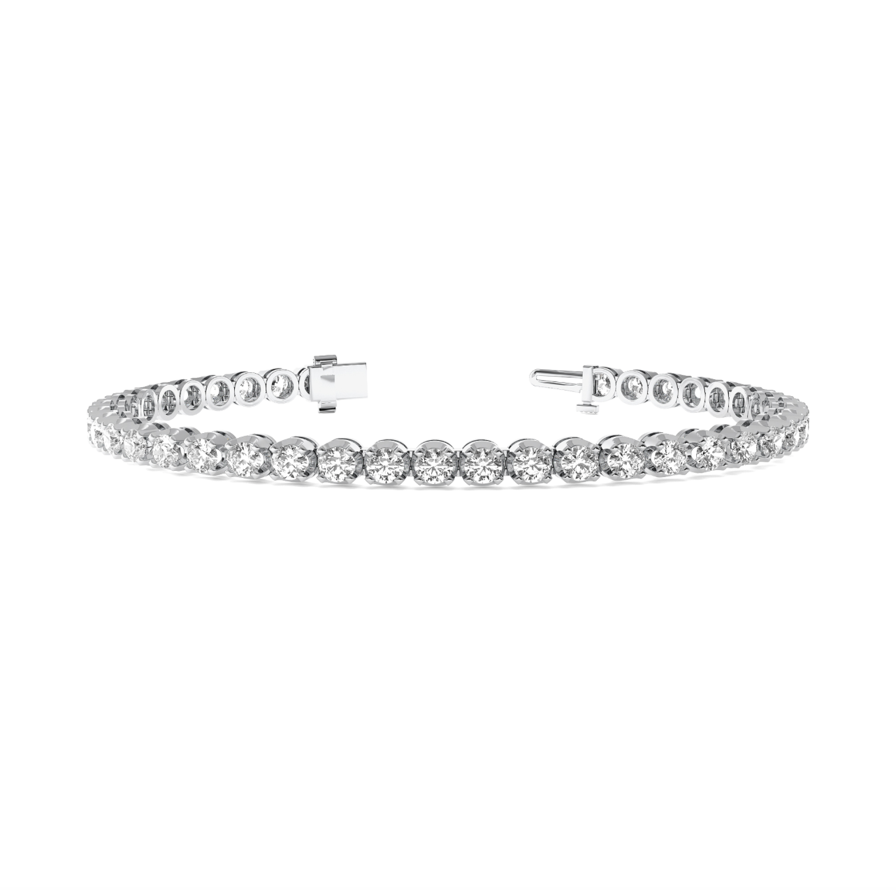 Tennis Bracelet Round Buttercup