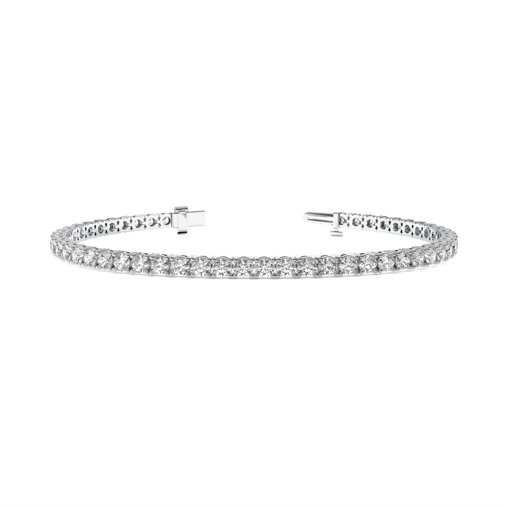 Tennis Bracelet Round 4 prong