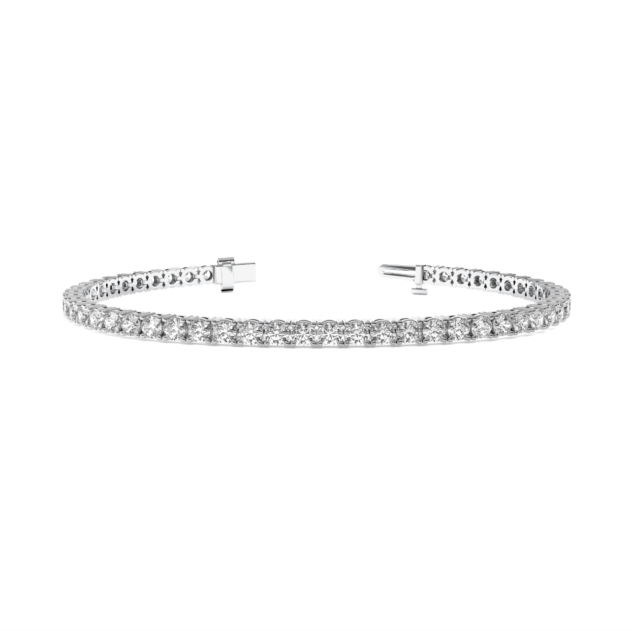 Tennis Bracelet Round 4 prong