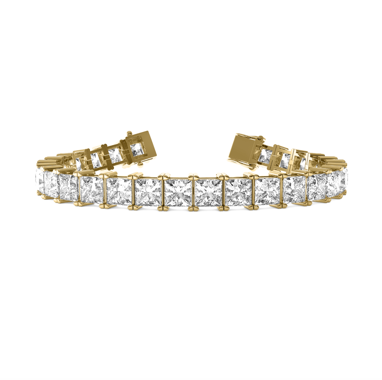 Tennis Bracelet Princess 4 Prong