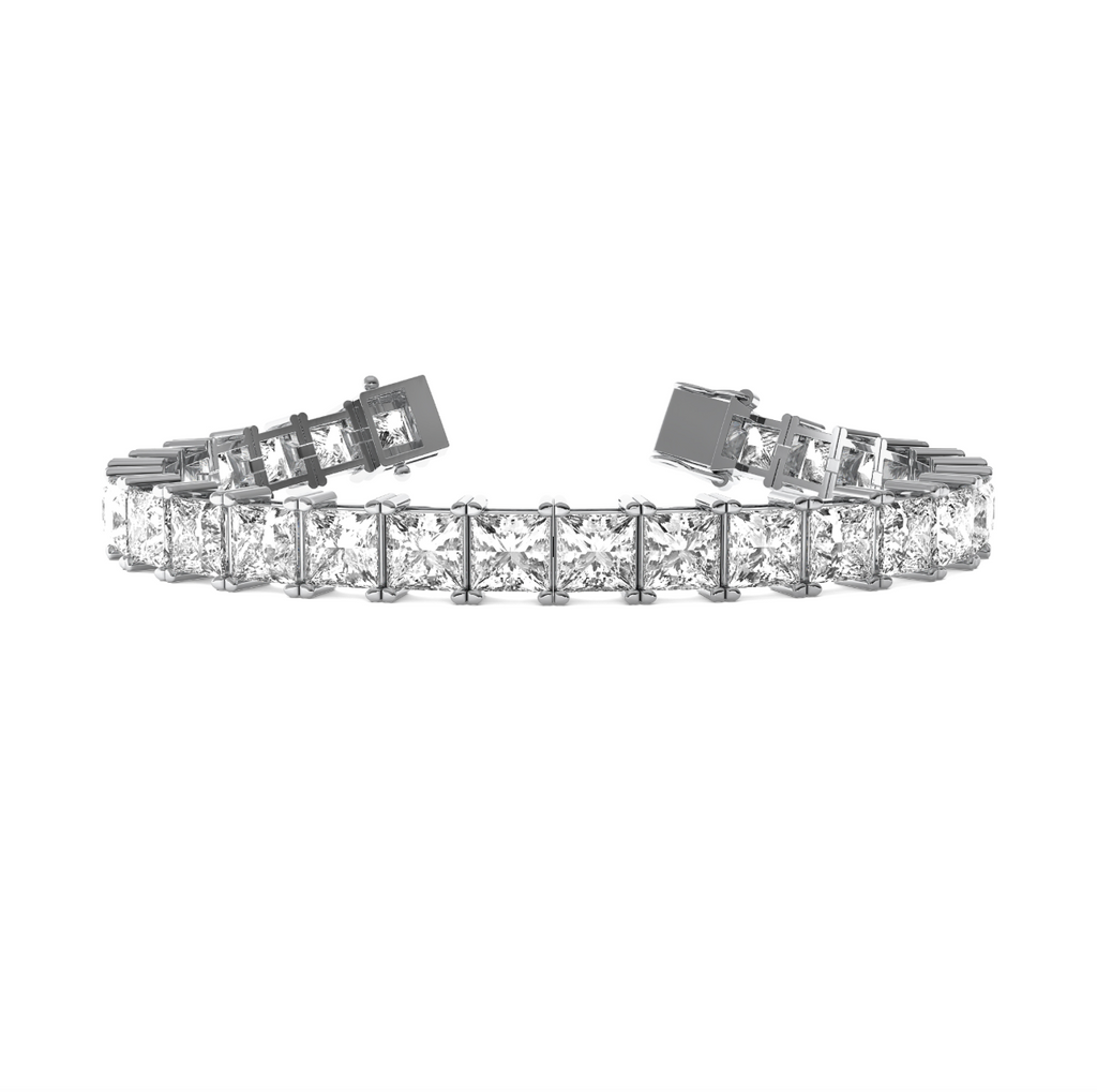 Tennis Bracelet Princess 4 Prong