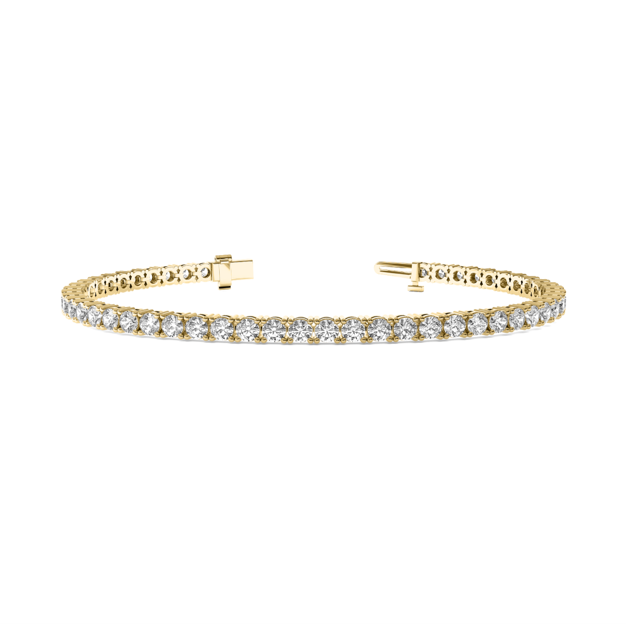 Tennis Bracelet Round 4 prong